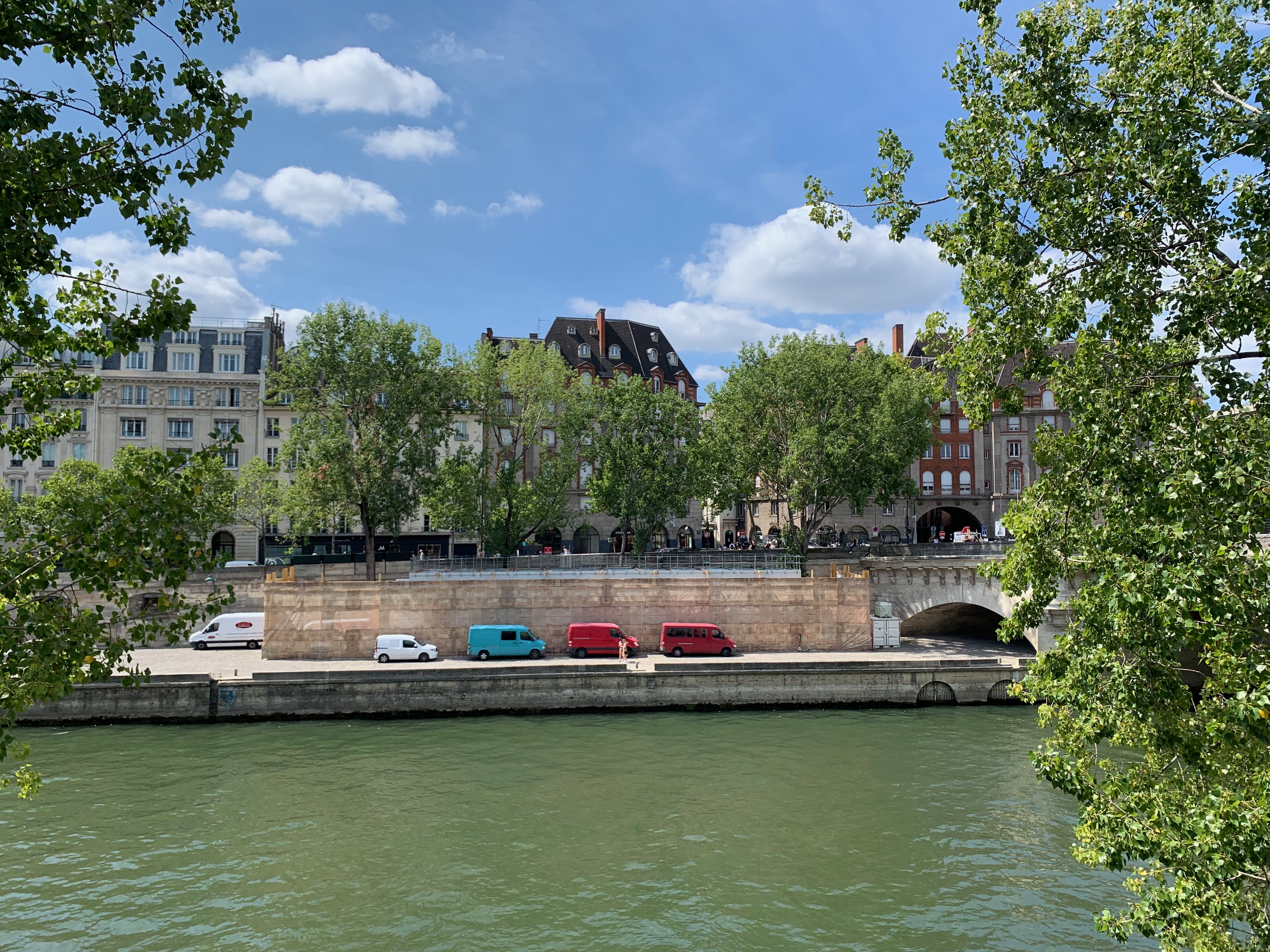 Near Pont Neuf in Paris