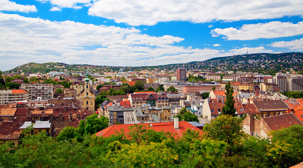 A Residential District in Budapest 