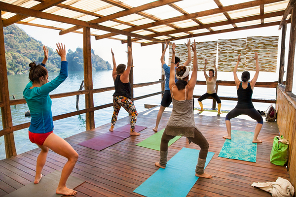 Yoga on Lake Atitlan