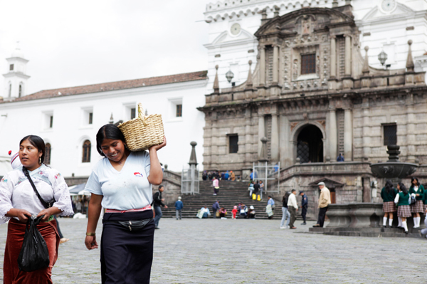 San Francisco Church in Quito, Ecuador