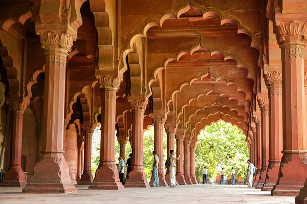 The Red Fort in New Delhi, India