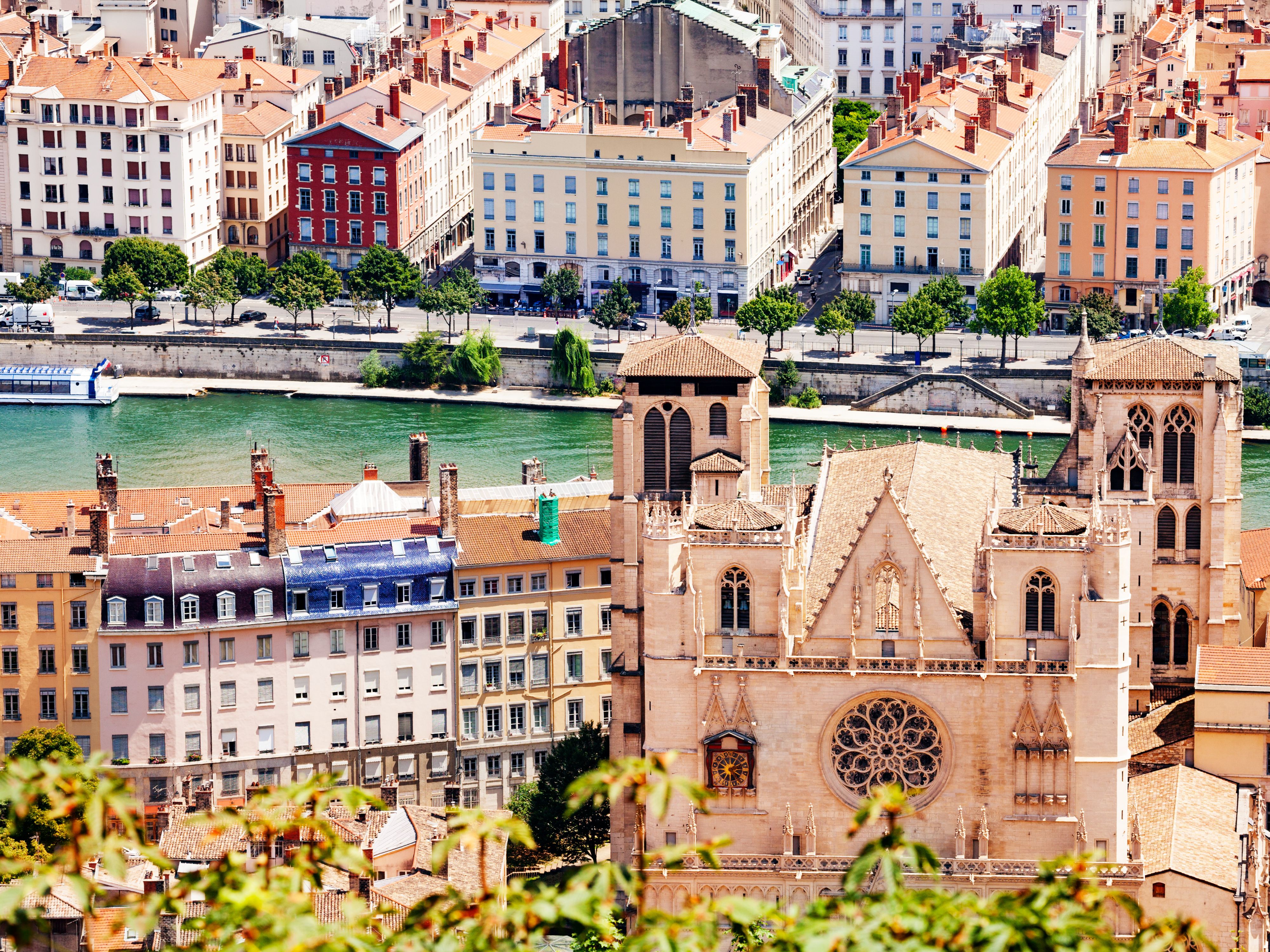 Saint Jean Cathedral in Lyon, France
