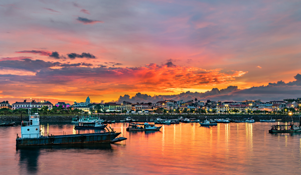 Historic Casco Viejo In Panama City, Panama