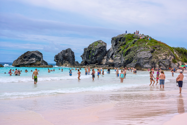 Horseshoe Bay in Bermuda