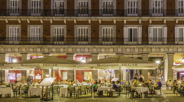 Plaza Mayor in Madrid