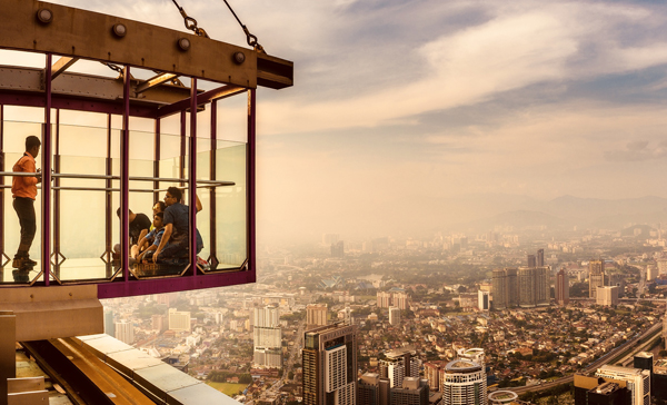 View from The Kuala Lumpur Tower