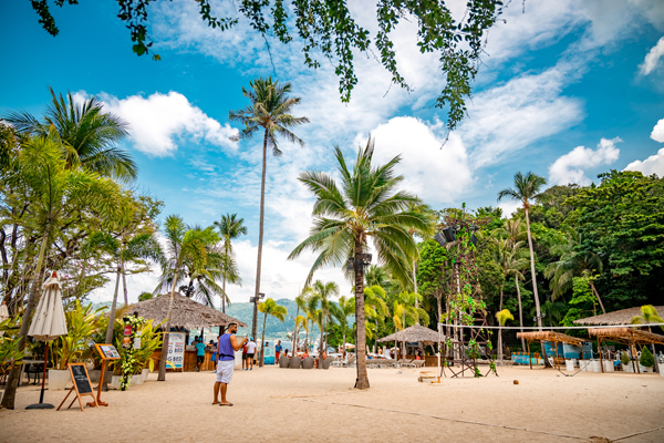 Paradise Beach in Phuket, Thailand