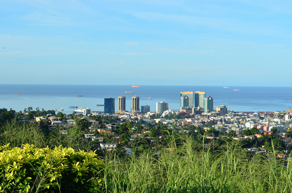 View of Port of Spain, Trinidad