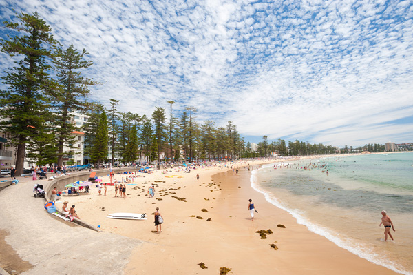 Manly Beach in Sydney, Australia