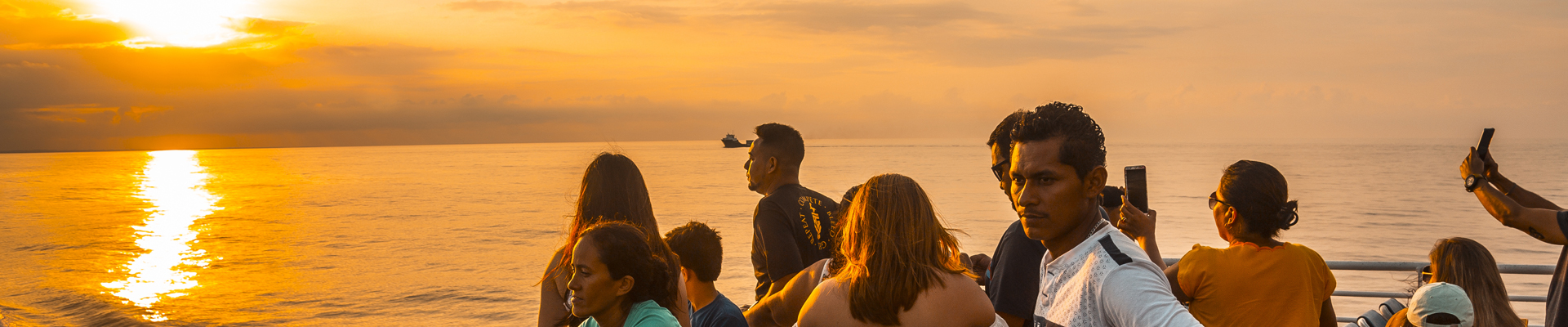 Ferry to Roatan, Honduras