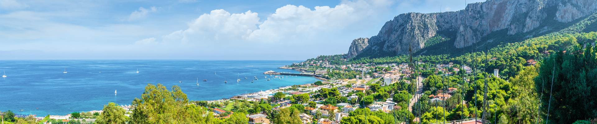 Mondello near Palermo in Sicily